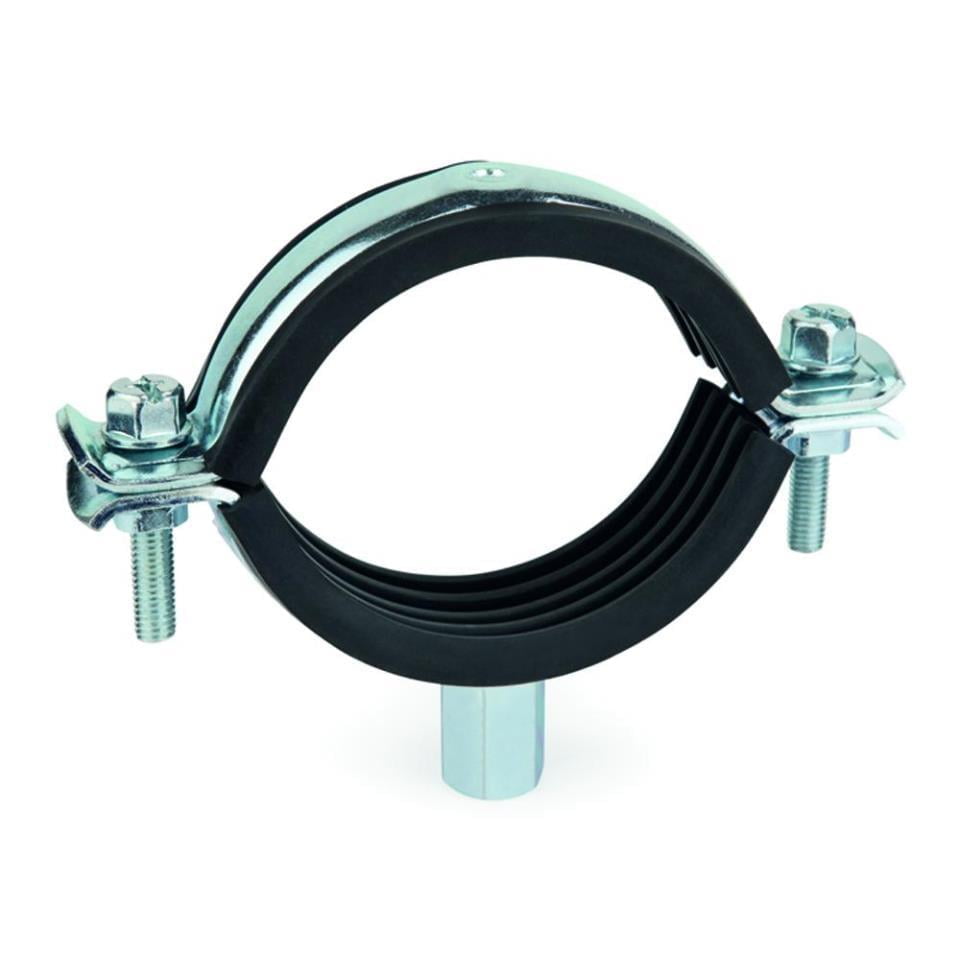 Abrazadera isofónica reforzada para cargas pesadas