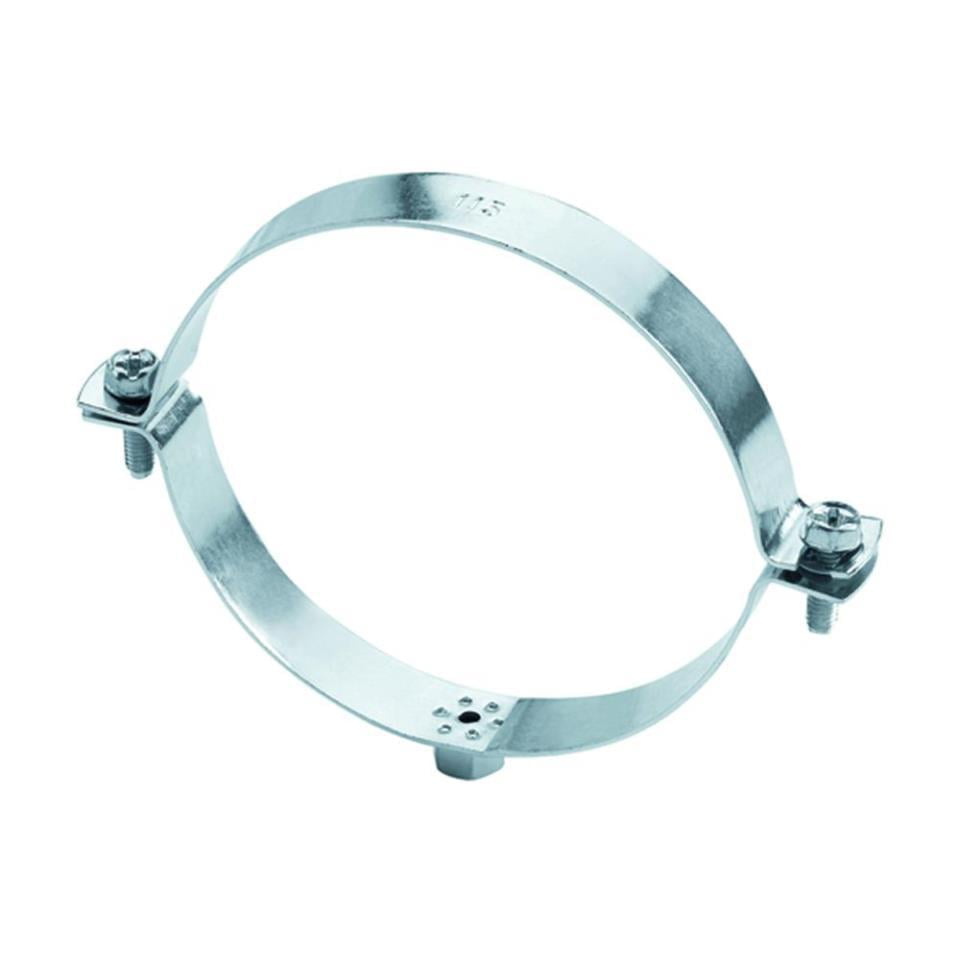 Abrazadera reforzada m8 abierta  medida   100  m8