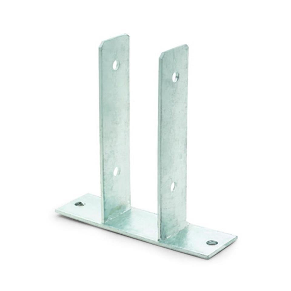 Anclajes para postes - en  u  para atornillar dire