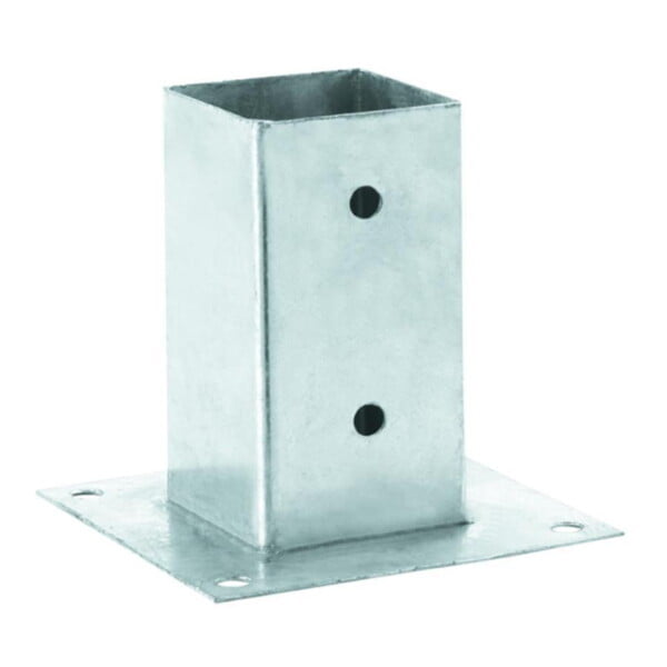 Anclajes para postes - sobre base  medida   71 x 7