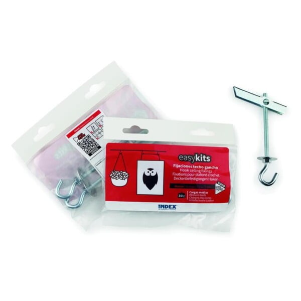 Easykits - fijaciones techo gancho  medida   ekhue