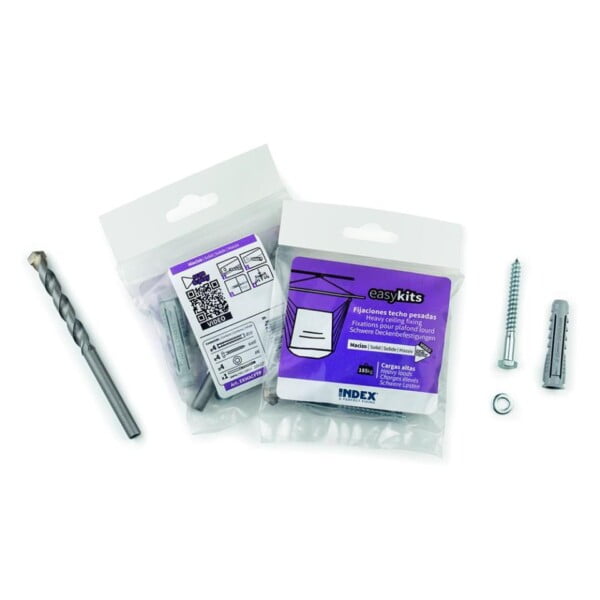 Easykits - fijaciones techo pesadas  medida   ekma