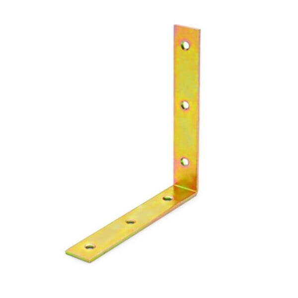 Escuadras para unión de madera - bicromatada para