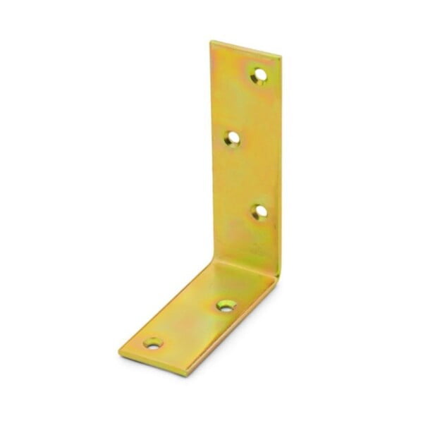 Escuadras para unión de madera - bicromatada para