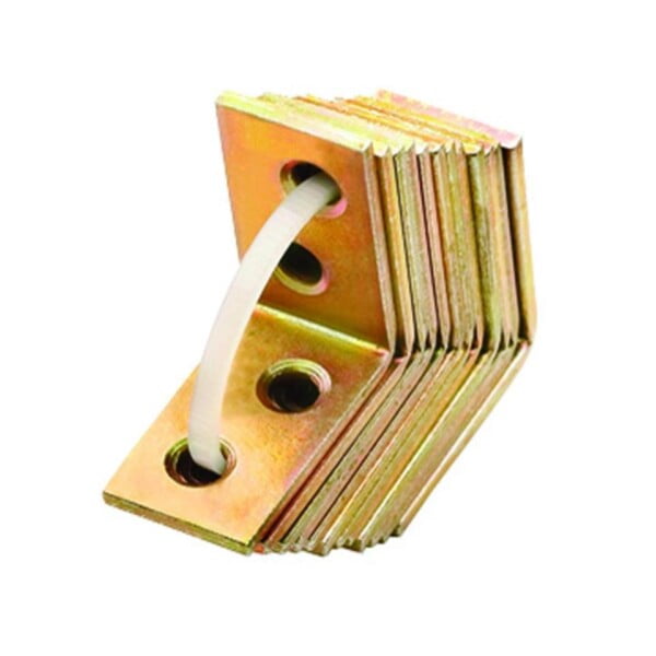 Escuadras para unión de madera - bicromatada para