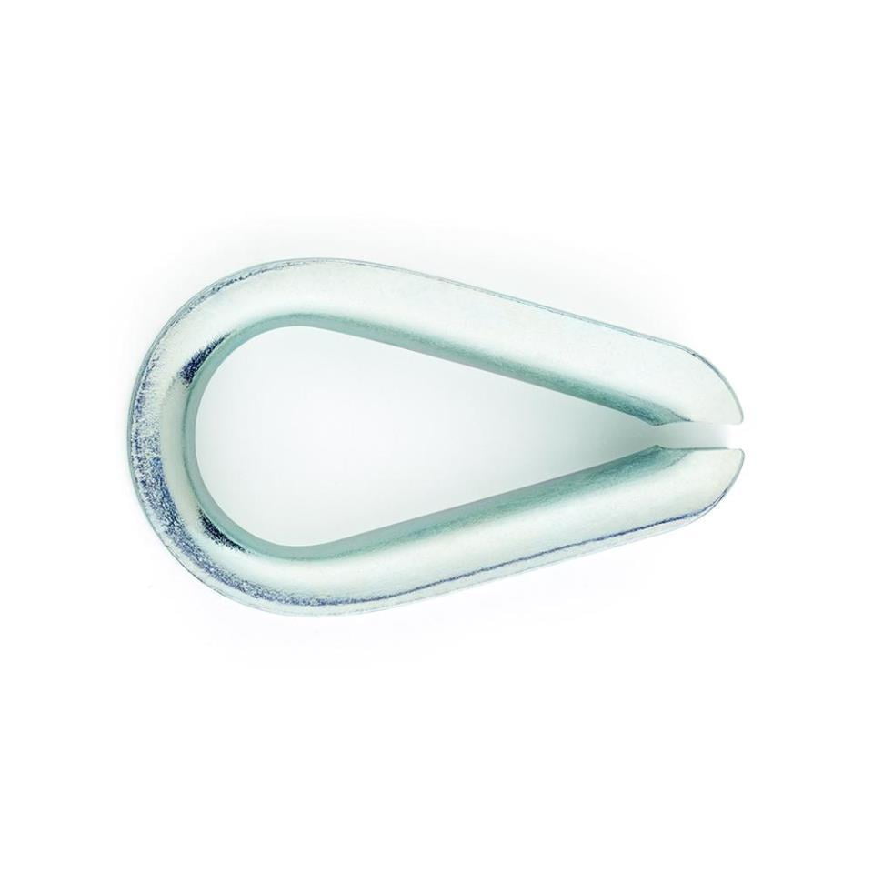 Guardacabo din-6899/a - zincado  medida   m13 ø28