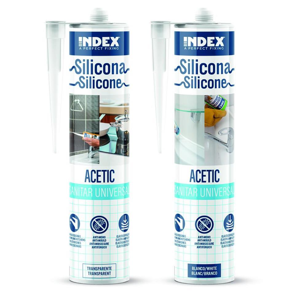 Siliconas - silicona acética sanitar universal mul