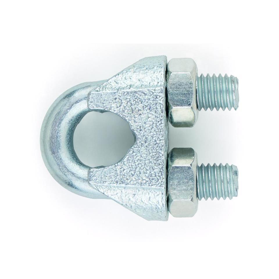 Sujetacable din 741 - zincado  medida   m5 ø5