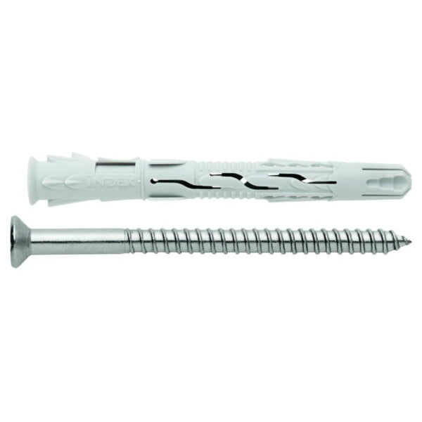 Taco de nylon universal de alto rendimiento - inox