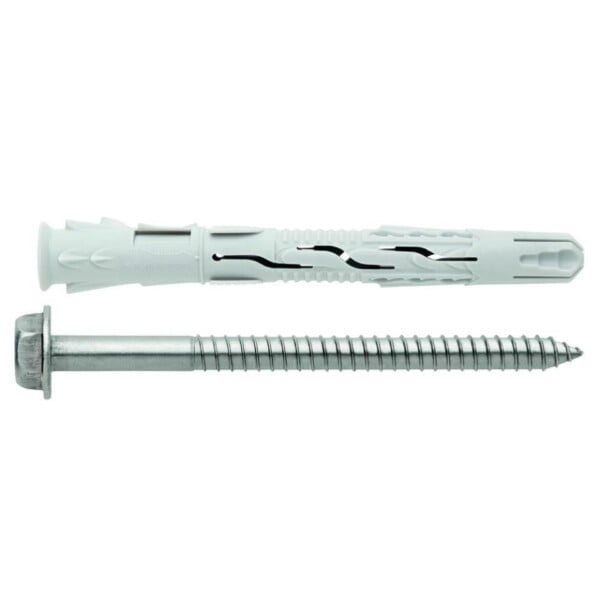 Taco de nylon universal de alto rendimiento - inox