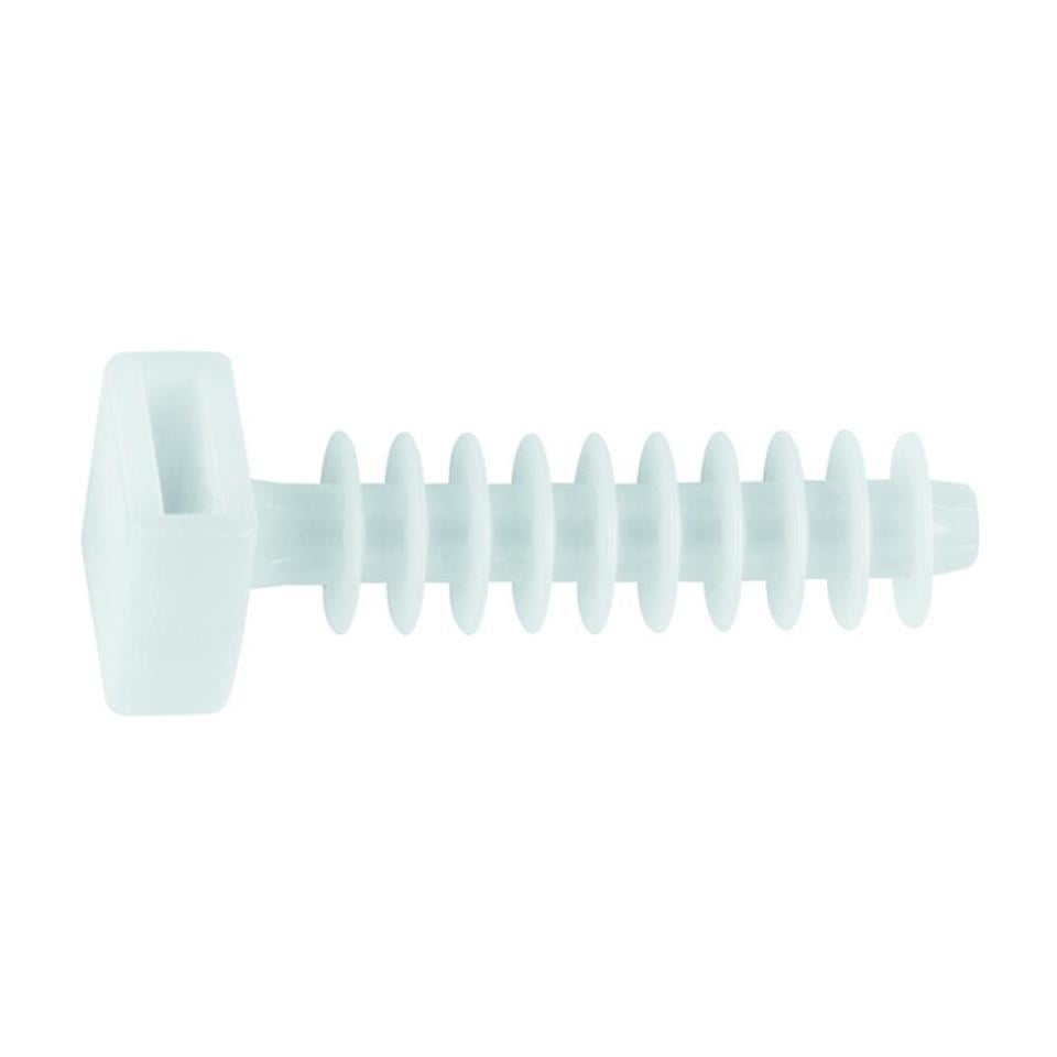 Taco para bridas - blanco  medida   ø8