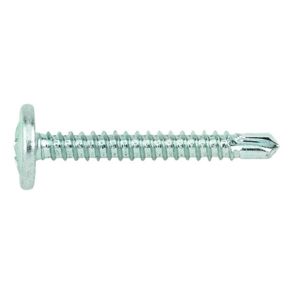 Tornillo autotaladrante de cabeza alomada baja y a