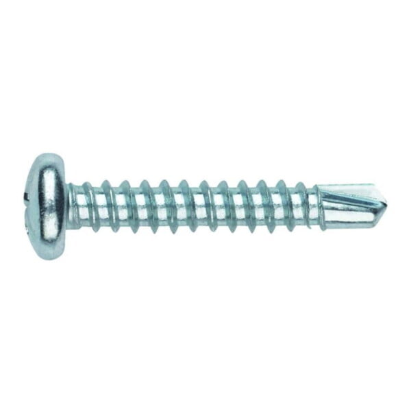 Tornillo autotaladrante de cabeza alomada - zincad