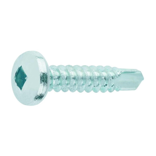 Tornillo autotaladrante de cabeza alomada - zincad