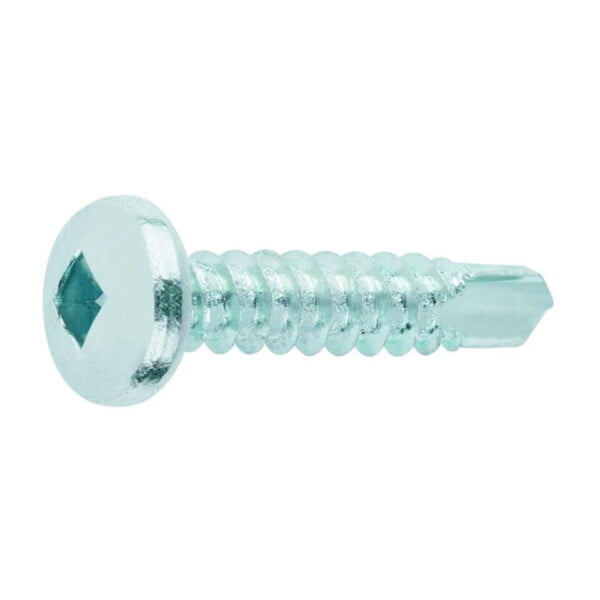 Tornillo autotaladrante de cabeza alomada - zincad
