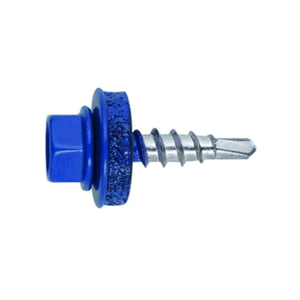 Tornillo cubierta metal madera - ral 5010  azul ge