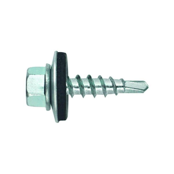 Tornillo cubierta metal madera - zincado  medida