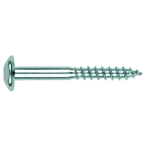 Tornillo inviolable de huella tx - zincado  medida