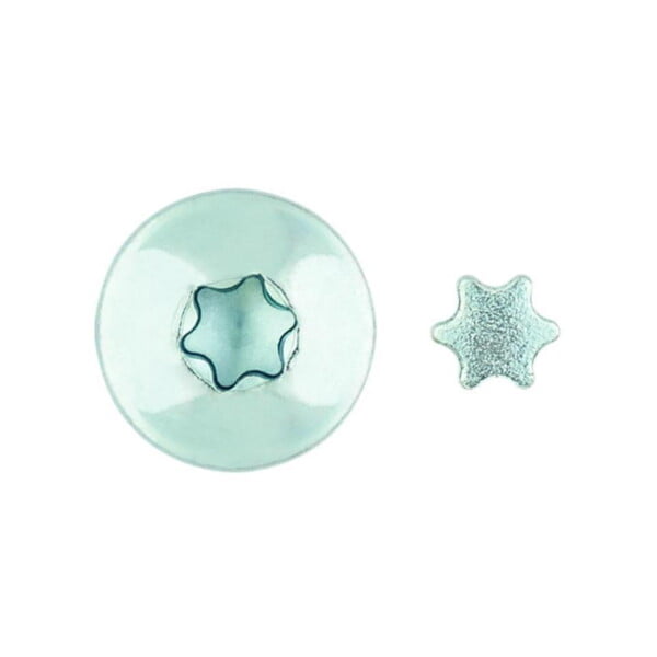 Tornillo inviolable  huella tx - estrella inviolab