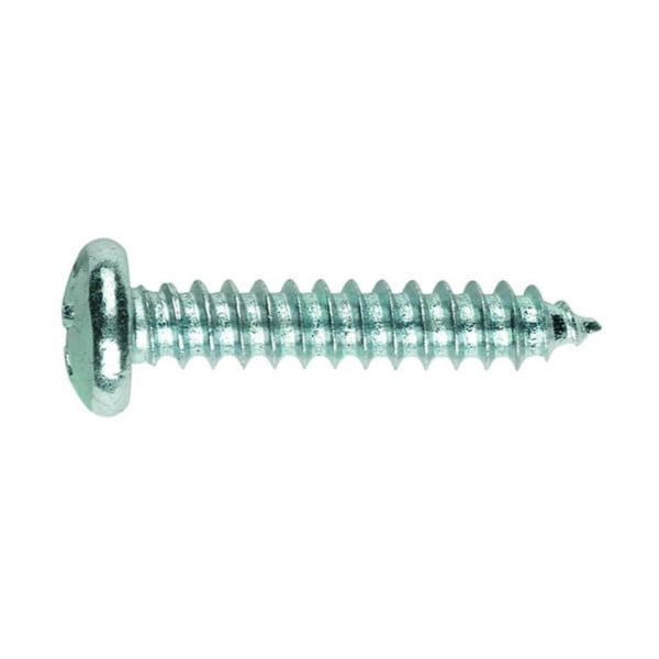 Tornillo rosca chapa con cabeza alomada - zincado