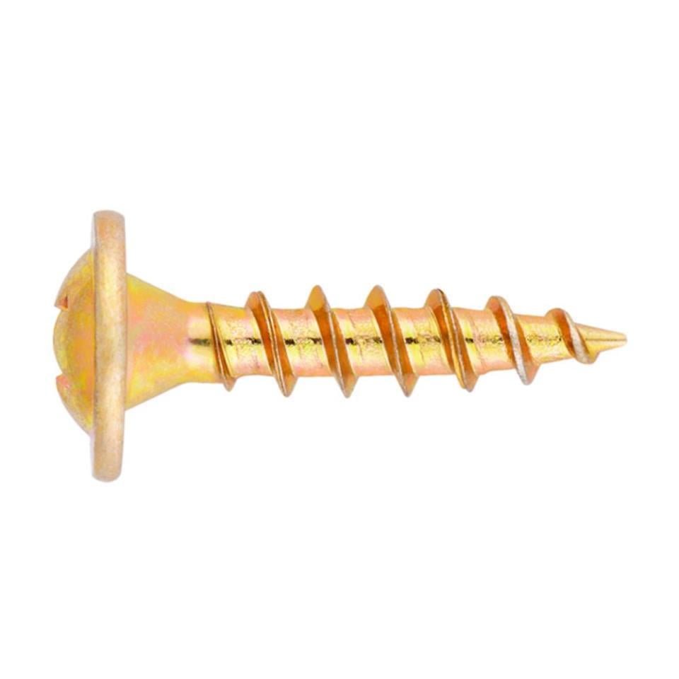 Tornillos para carpintería de pvc - bicromatado  c