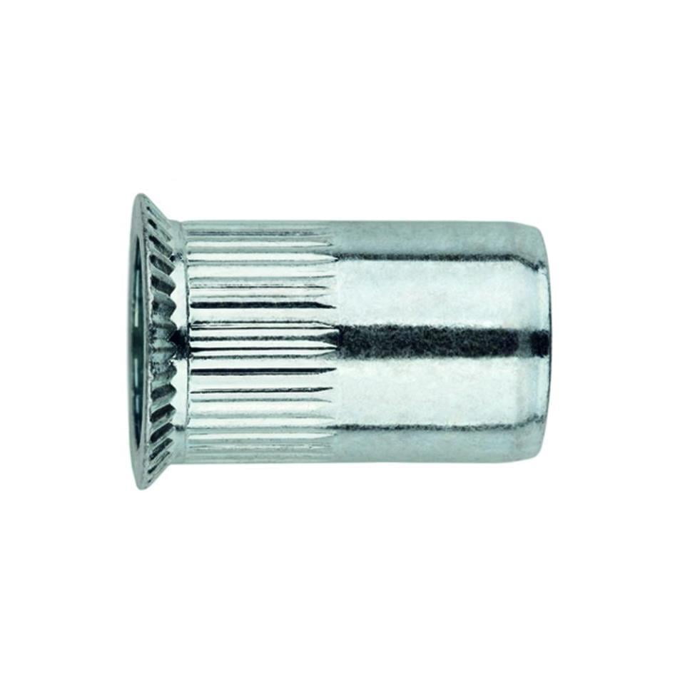 Tuercas remachables - cabeza avellanada  medida