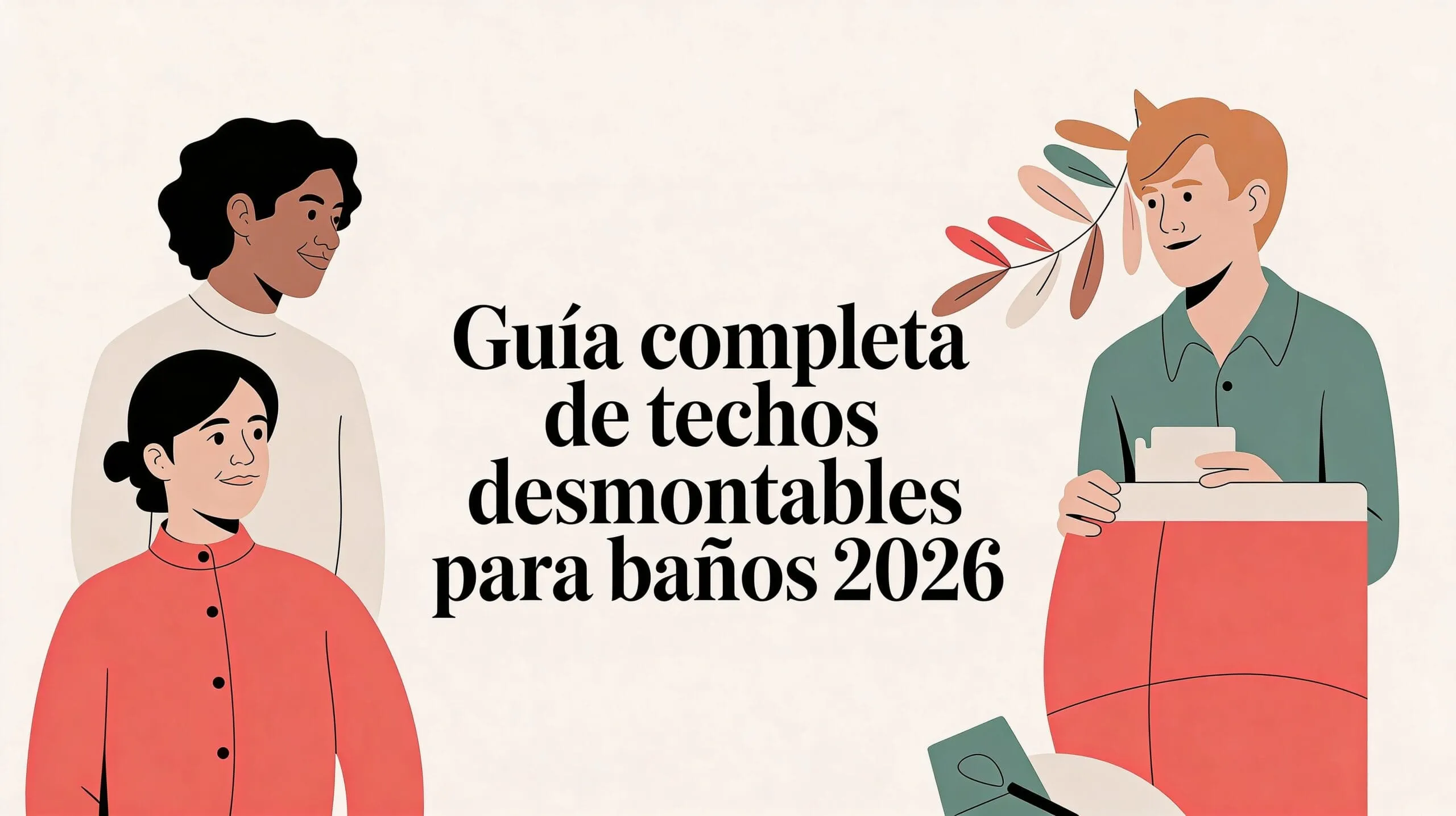 Guía de guía Completa de Techos Desmontables Baños 2026