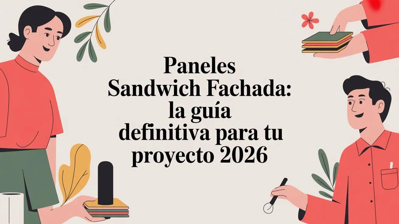 Guía de paneles sandwich fachada