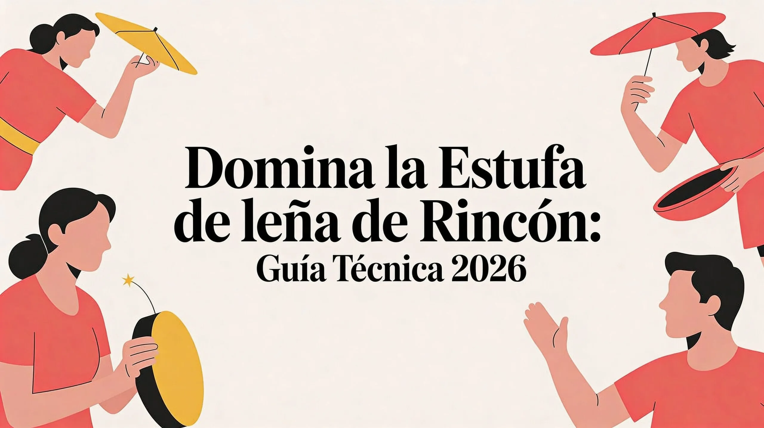 Guía técnica de domina la estufa de leña de rincon