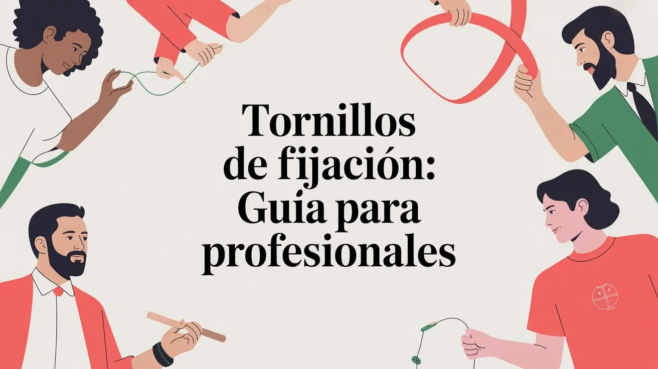 Aplicación profesional de tornillos de fijación