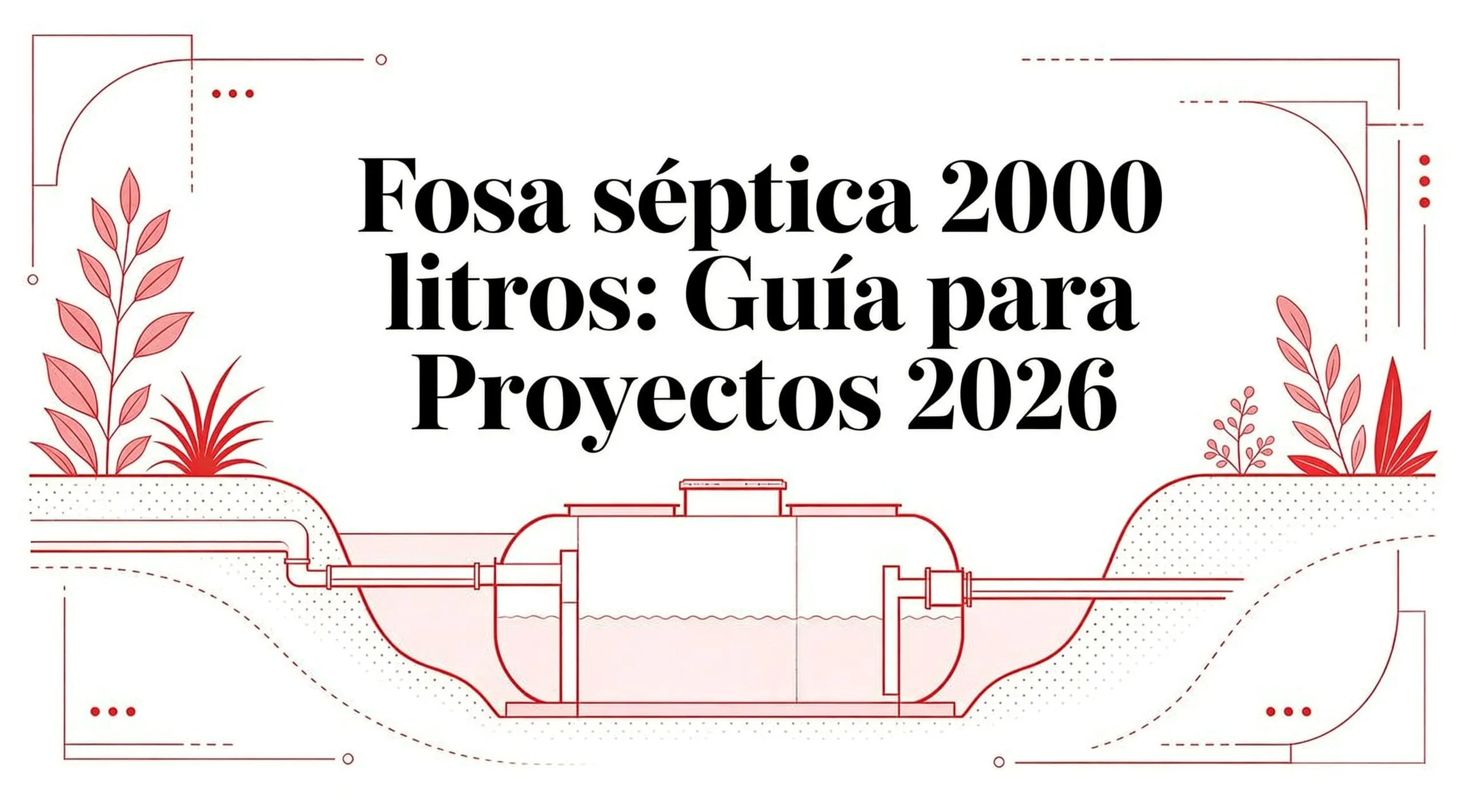 Fosa septica 2000 litros - 2000 liter septic tank septic tank