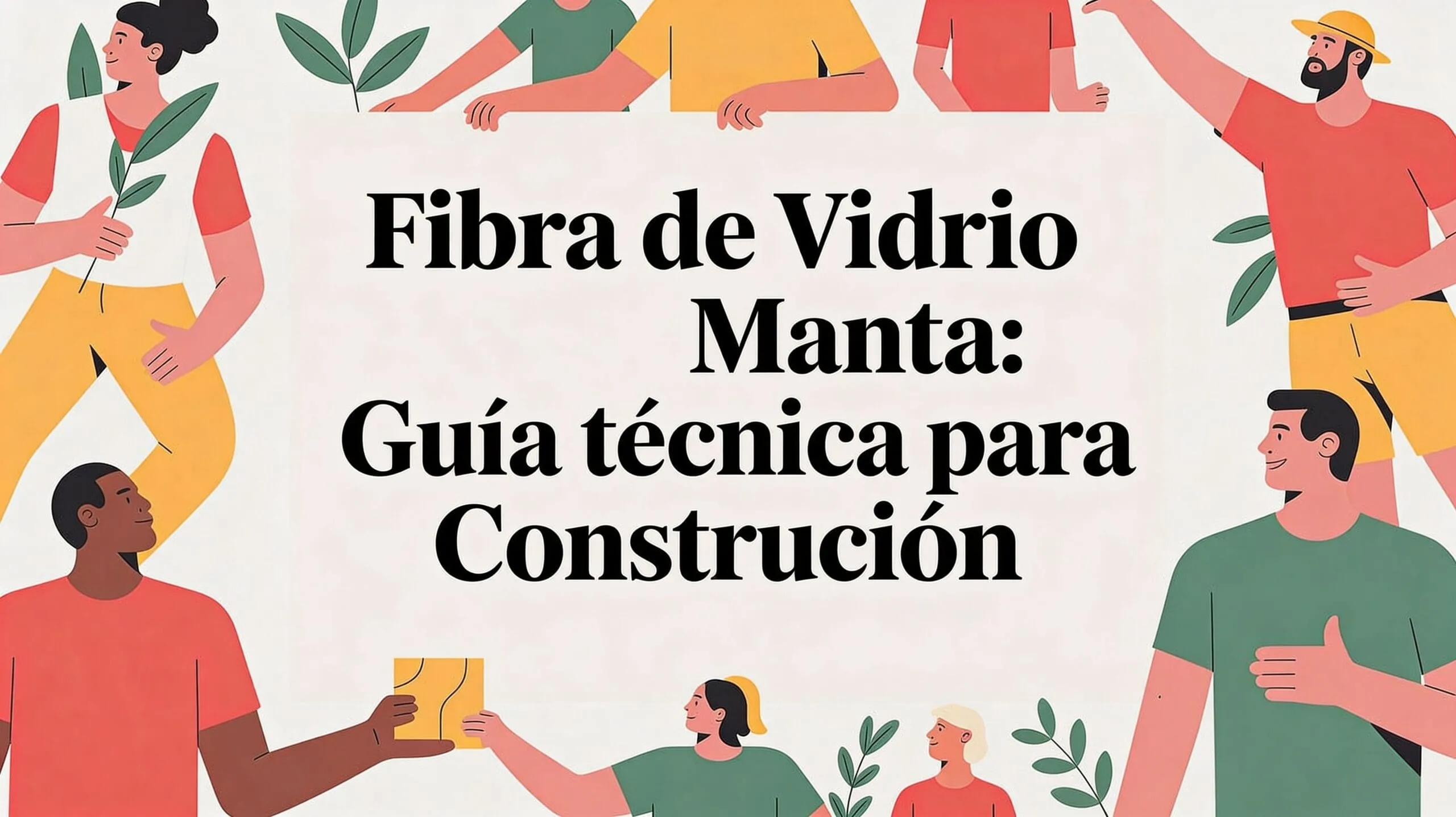 Guía de fibra de Vidrio Manta
