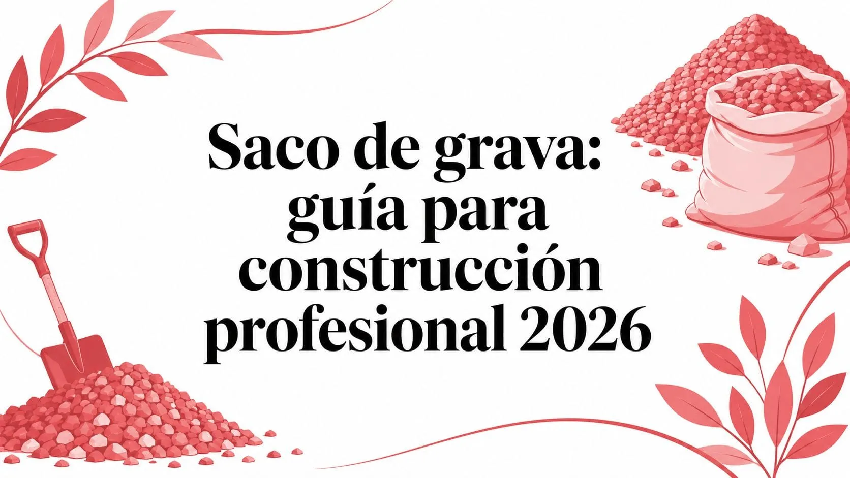 Saco de grava - gravel bag construction