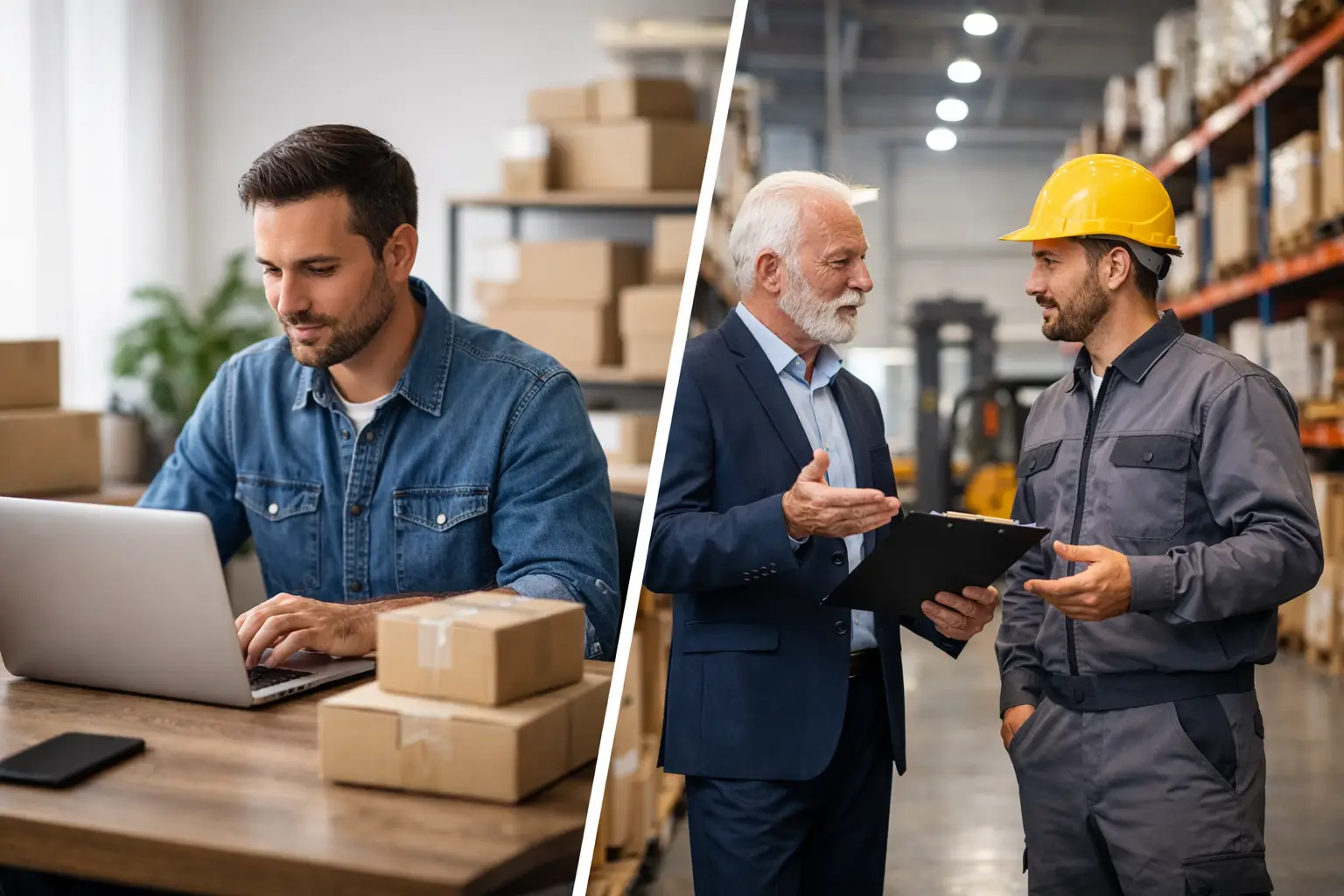 Compra directa vs distribuidor industrial