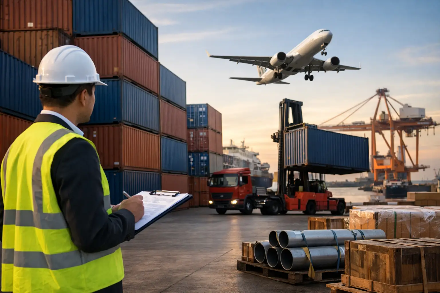 Gestión de aduanas para importación industrial