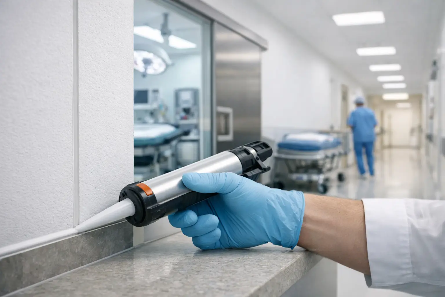 Selladores certificados para obra hospitalaria