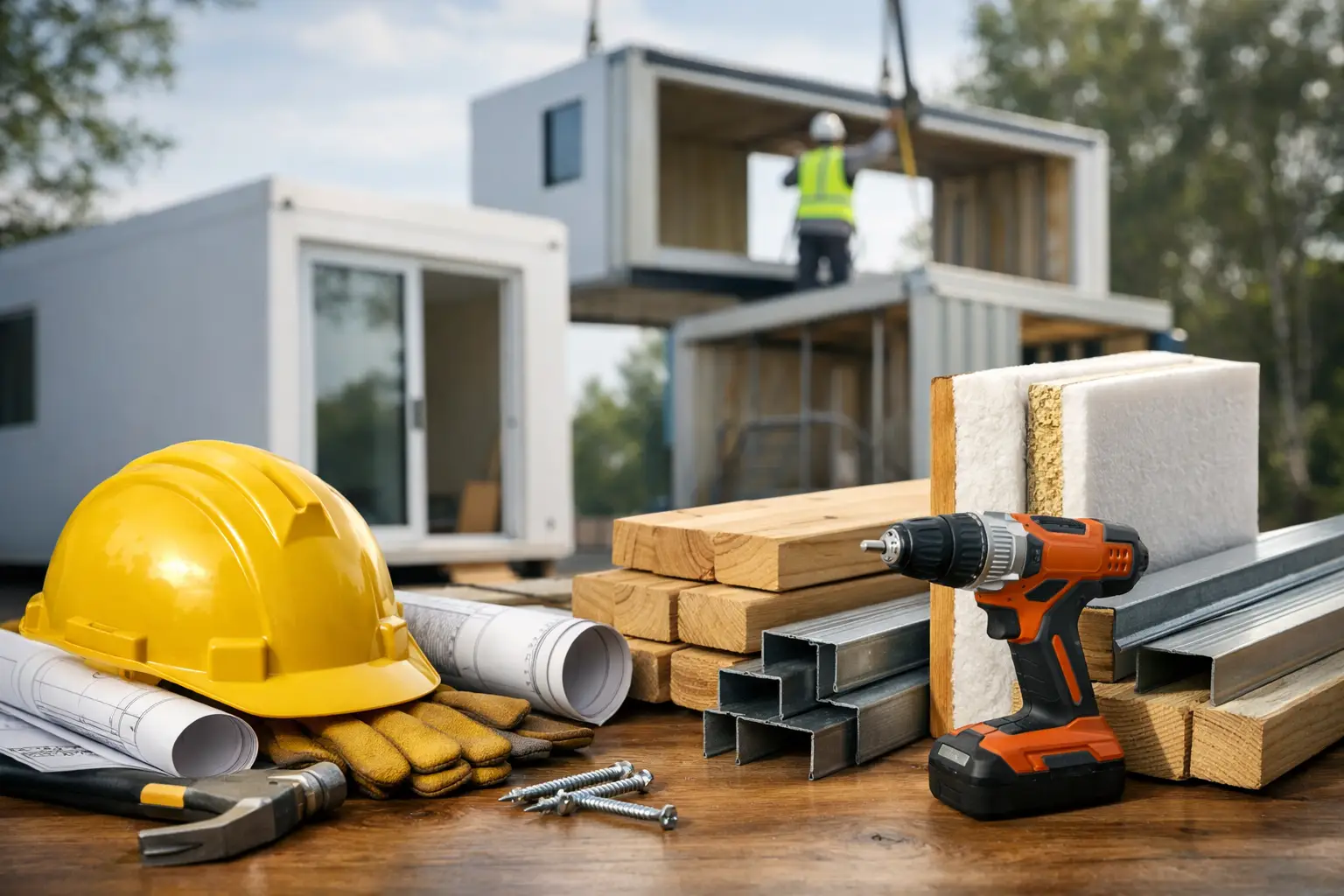 Suministros para construcción modular: qué priorizar